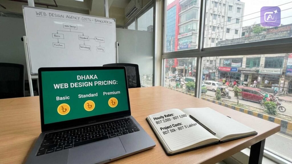 How Much Does a Web Design Company in Dhaka Charge Full Pricing Breakdown