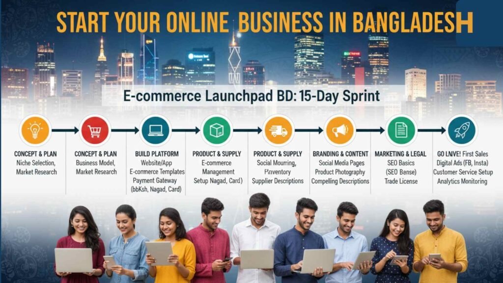 How to Start an Ecommerce Business Within 15 Days In BD