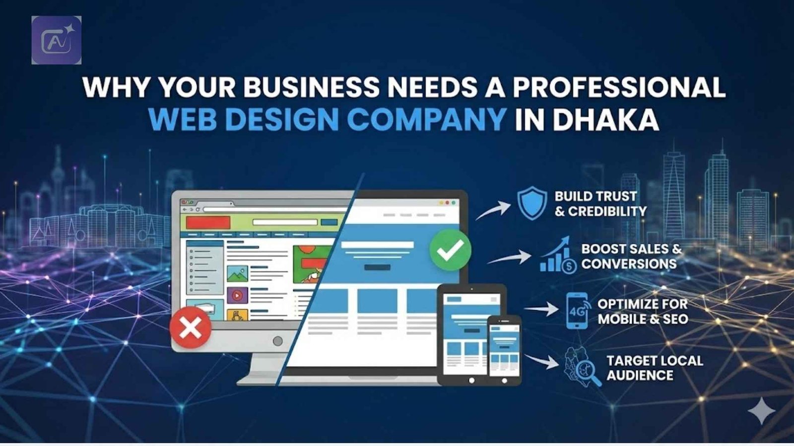 Why Your Business Needs a Professional Web Design Company in Dhaka