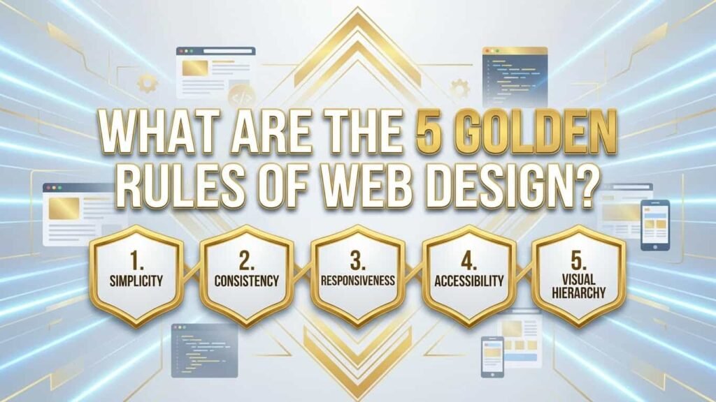What Are the 5 Golden Rules of Web Design